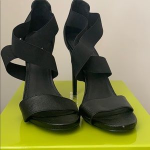 Ladies black heel
